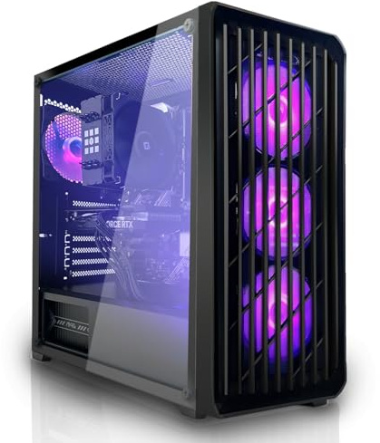 SYSTEMTREFF Basic Gaming PC AMD Ryzen 7 5700X 8x4.6GHz | Nvidia RTX 3060 12GB DX12 | 512GB M.2 NVMe | 16GB DDR4 RAM | Windows 11 | WLAN Desktop Computer Rechner für Gamer, Zocker & Streamer