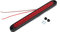 Bediffer Lampe de Frein à LED, Feu Arrière de Remorque, Lampe de Frein Haute, Clignotant, Camion 15 LED 10-30 V(Rouge),feu arrière