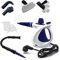 Pulitore a Vapore Portatile Multiuso 5 Accessori Igienizzante 110° Sterilizzatore di Virus e Batteri Panno per Rimuovere Macchie Pavimento Divano Moquette Tende Sedile Auto Cucina (A - 350 ml)