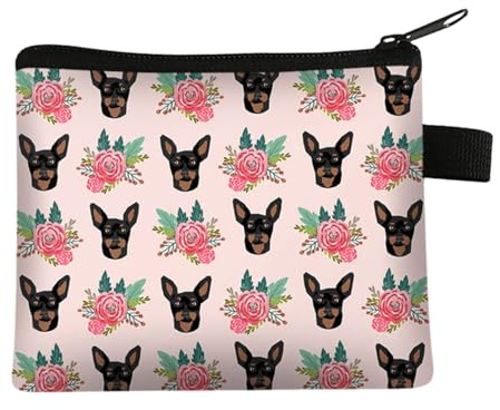 FAVORTALK Boys Coin Purse Mini Cute Coin Pouch with Animal Printing Small Cash Bag with Zipper for Key Lipstick Earphone, 13914