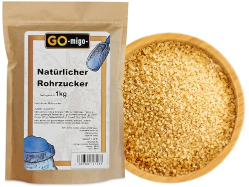 Natürlicher Rohrzucker 1kg - GOmigo