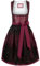 Wiesnwuid Damen Sanja Midi Dirndl, Bordeaux, 40