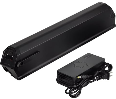 VBVAIQAD Batterie de vélo électrique 48 V 14 Ah Reention Dorado pour NCM Moscow Milano Aspen Venice/DEHAWK i5/Yukon750/Fitifito E Bike 48 V Kit Velo Electrique (L390 mm) (48V14AH)