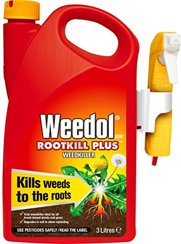 Weedol Rootkill Plus Weedkiller, Manual Spray, 3 Litre