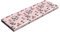 ABAKUHAUS Hawaii Bankpolster, Palme Rocky Strand-Wellen, Schaumkissen mit dekorativem Stoffbezug, 38 cm x 116 cm, Rose Dark Salmon