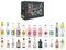 Individuelles Gin Tonic Advents Tasting Set mit 12x Verschiedene Gin Sorten + 12x Verschiedene Tonic Sorten Probierset entdecke Deinen