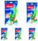 Vileda Dermo Plus/Sanft & Schonend Gummihandschuhe, latexfrei, idealer Tragekomfort, Größe L, 1 Paar (Packung mit 5)