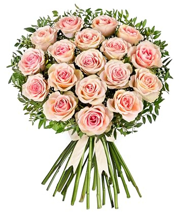 La Belle - Composition florale fraîche livrée à la main – Cadeau élégant avec expédition le lendemain – Idéal pour un anniversaire, un anniversaire, des condoléances, une célébration ou un