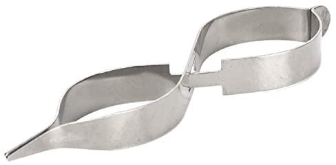 aqxreight Pincettes à Souder pour Bijoux, Isolées en Acier Inoxydable, Haute élasticité, Pointe Droite, Verrouillage croisé, Identification du Clamp/Holder de Rebond, Autres Anneaux Faciles à Souder
