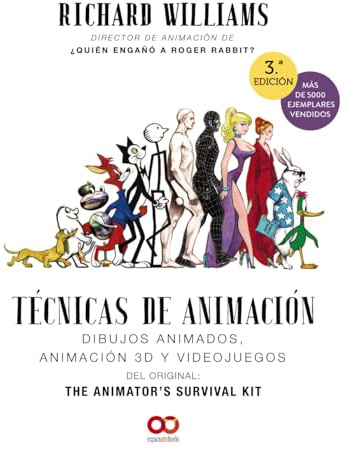 Técnicas de animación. Dibujos animados, animación 3D y videojuegos (ESPACIO DE DISEÑO)
