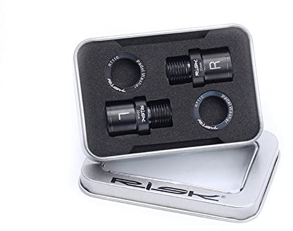 Fahrrad Pedal Verlängerung Schraube,16mm/20mm Fahrrad Pedal Extender Fahrrad Pedalverlängerung aus Titanlegierung Fahrrad Verlängerter Pedalabstandshalter für MTB Mountain Street Bikes