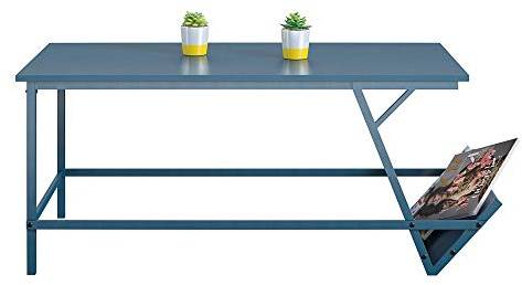 Novogratz Regal Coffee Table Blue