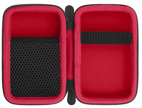 Aenllosi for Blaze Neo Geo/Technos/Atari/Taito/Capcom Super Pocket Handheld Gaming Device Hard Protective Storage Case,Red,Case Only