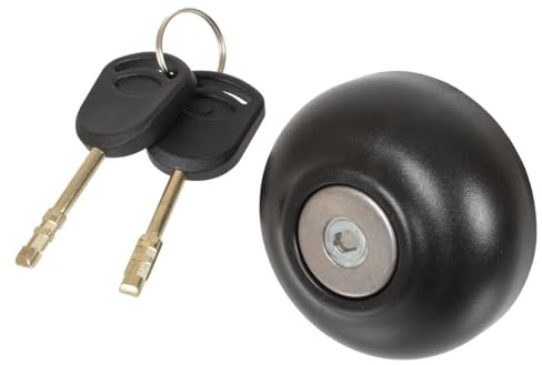 Partsline Bouchon de Réservoir de Carburant avec 2 Clés compatible avec Ford Transit (2006-2014) - 1715043 9C119K163AA