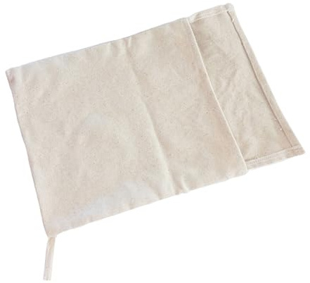 Cabilock Bolsa de Lona para Triturar Hielo, Clásica, para Cócteles y Bar | Absorbe el Líquido Derretido, Lazo para Colgar y Secado Rápido, para Bartenders y Aficionados
