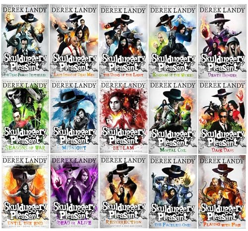 Skulduggery Pleasant Series 14 Books Collection Set By Derek Landy