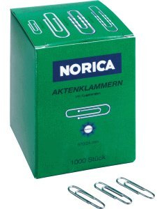 Alco Briefklammern 24mm verzinkt glatt VE=1000 Stück