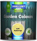 Garden Colours - Soft buttercup - Exterior Wood Paint - Fade Resistant - Suitable for Garden Furniture Outdoors - Fence Paint - Dry in 2 hours - 12m2 Coverage per Litre - 1L