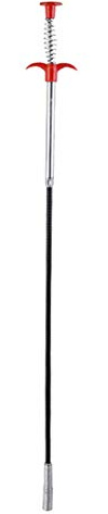 Faderr Claw Pick Up Tool, Flexible Grabber with 4 Claws Extra Long Retractable Claw Retriever Stick, for Litter Toilet Drains Pick Up Bendable Hose(size:0.6m)