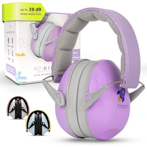 Schallwerk ® Mini+ - Cascos antirruido para bebés, protección auditiva para niños y bebés, con certificado CE, para la vida diaria y eventos