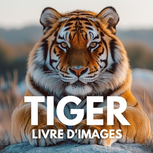 Livre d'images sur les tigres: 100 superbes images de ces félins puissants et gracieux.