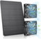 Gerbala Solar Ventilator, 15W Solarpanel mit Doppelventilator, Wetterfest, Ansaug- & Abluftfunktion, DC Solar Lüfter für Gewächshaus, Hühnerstall, Schuppen, Haustierhaus