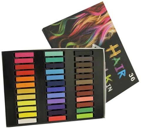 Baluue Hair Chalk Disposable Washable Temporary Hair Dye Chalk Pens for One Dyeing for Girls Boys and Girls Semi Permanent