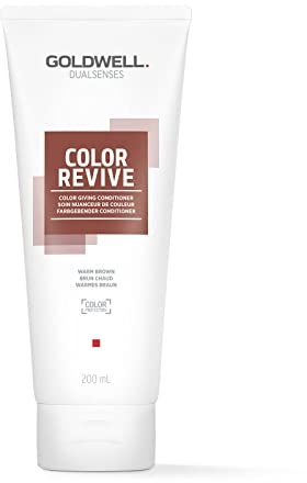 Goldwell Dualsenses Color Revive Farbgebender Conditioner Warmes Braun für alle Braunttöne, 200 ml