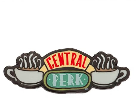 Friends Enamel Pin Badge (Central Perk Design) 4cm x 2cm - Official Merchandise