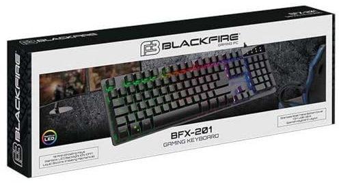 Teclado Steel RETROILUMINADO BFX-201