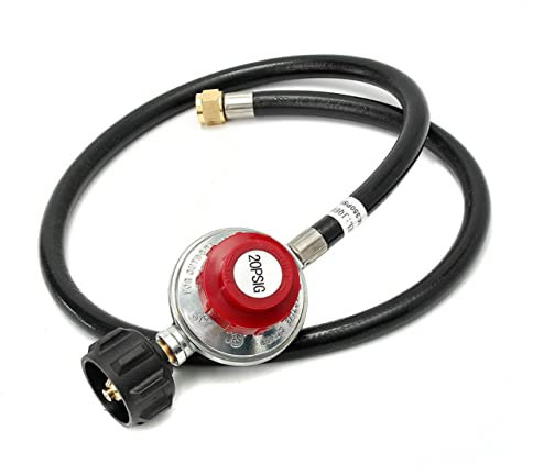 Supvox Druckminderer Propangasregler Gasgrill Regler Gas Regler Propantank Einstellbar Unterdruckwächter