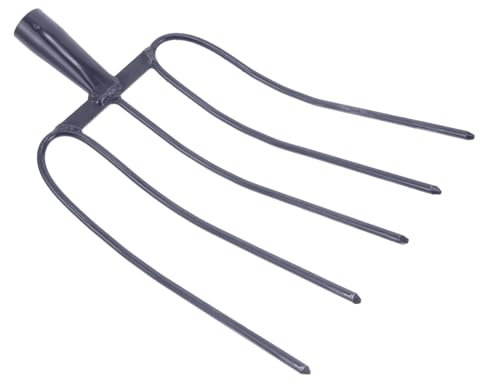 KITANDOVE Horca De Jardín Práctica y para Recoger Estiércol Herramienta Agrícola para Doméstico y