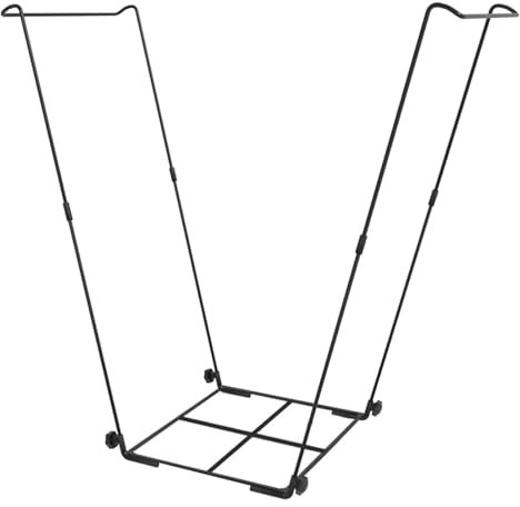 Trash Bag Frame - Metal Waste Bag Holder, Robust Outdoor Garbage Bag Stand | Support Multi-Use Garden Refuse Frame for 30-45 Gallon Capacity, Perfect for Camping, Weeding, and Outdoor Use