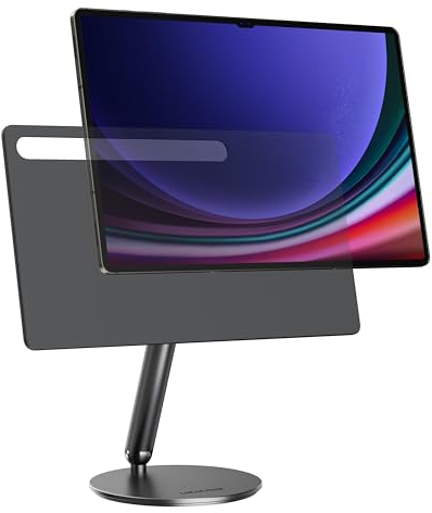 LULULOOK Magnetisch Ständer für Samsung Galaxy Tab S10 Ultra, Faltbar Samsung Ständer mit 360° Schwenk Basis Kompatibel mit Samsung Galaxy Tab S9 Ultra/S8 Ultra 14.6 Zoll