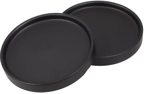 CANIGHT 2 Bandejas para Macetas, Platillos para Plantas, Bandejas De Cerámica para Plantas, Platillos para Macetas, Bandejas para Plantas, Platos para Plantas, Bandejas para Macetas,
