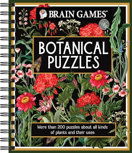 Brain Games - Botanical Puzzles: More Than 200 Puzzles About All Kinds of Plants and Their Uses