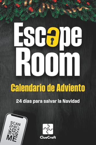Calendario de Adviento Escape Room: Un misterio de Adviento por resolver - 24 días para salvar la Navidad - El calendario de Adviento de enigmas y acertijos para adultos