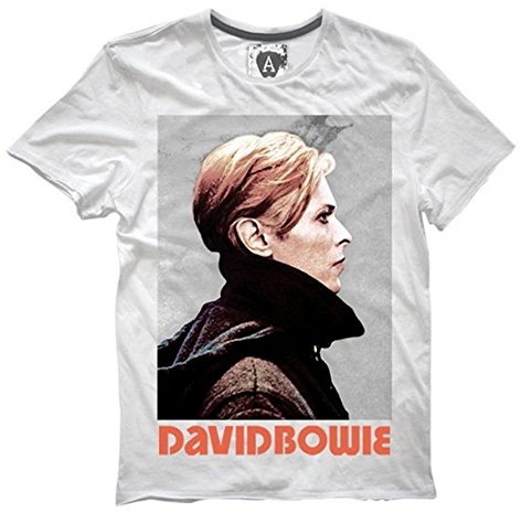 Amplified - Herren T-Shirt David Bowie Hereos Vintage Look (S)