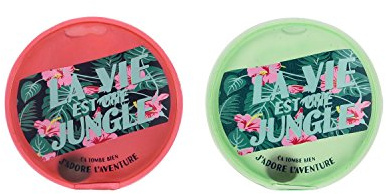 Lote de 2 minibolsas de agua caliente, calientapiés de bolsillo **Edición limitada verano**