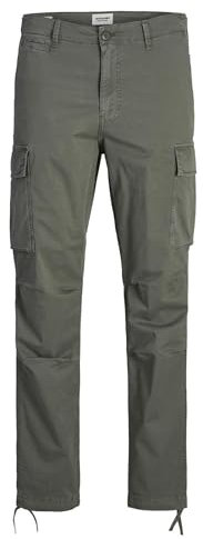 JACK & JONES Herren Jpstace Jjtucker AMA Noos Cargohose, Agave Green,38W / 34L