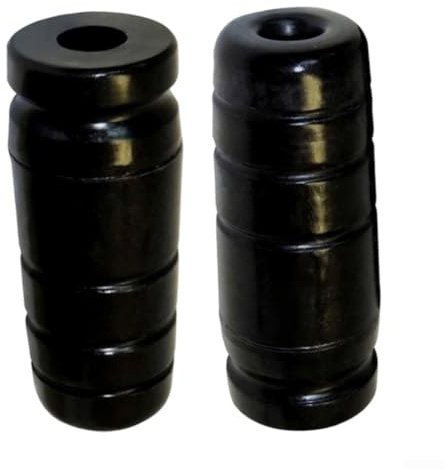 Stötdämpare buffert fram bak RT21027 för Jeep för wrangler TJ 1997–2006 och för Grand för cherokee 1993-1998, robust gummimaterial för fjädringar, enkel installation, svart, 2 stycken