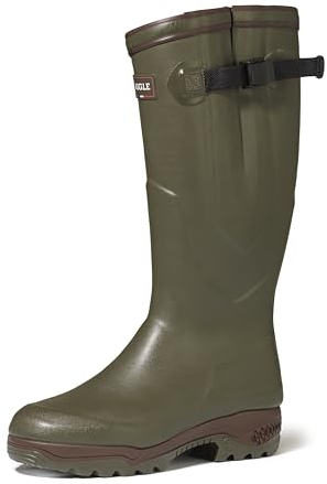 Aigle Herren Parcours 2 Iso Gummistiefel, Khaki, 44 EU
