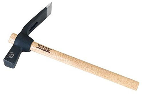 Alyco 196595 - Piqueta de albanil 700 gr mango madera 330 mm