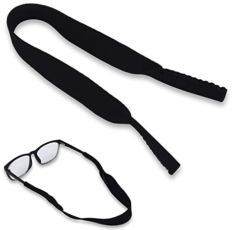 5 st sportglasögonband elastiska glasögonband för sportglasögon, glasögon och solglasögon, glasögonhållarrem glasögon pannband nackrem för män kvinnor barn