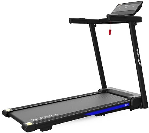 Bodytone - Cinta de Correr Plegable - Eléctrica, Inclinación Manual - Conectividad Bluetooth - 9 Programas de Entrenamiento - Velocidad Máxima 14 km/h - Pantalla LED - Modelo XTA Inxide