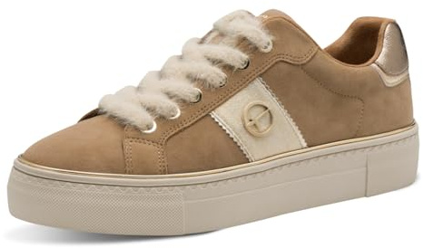 Tamaris Damen Schnürer braun 39