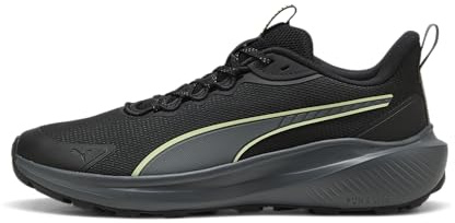 PUMA Unisex Skyrocket Lite Trail väglöparskor, Black Cool Dark Grey Apple Spritz, 40,5 EU, Puma Svart Cool Mörkgrå Apple Spray, 40.5 EU