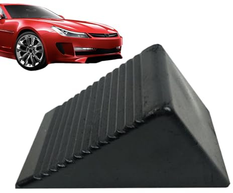 Lesunbak Cuñas de Rueda, calzos Antideslizantes para neumáticos de RV, Almohadillas para Paradas, Gatos estabilizadores para Viajes, Coche, camión, estacionamiento, Motocicleta