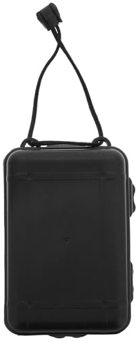 Healeved Caja de Almacenamiento para Flechas de Tiro, Tamaño Mediano para 9 Puntas, Plástico PE Resistente Compartimentos Acolchados, Organizador Compacto para Deportes al Aire Libre
