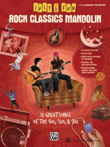 Just for fun rock classics mandolin book